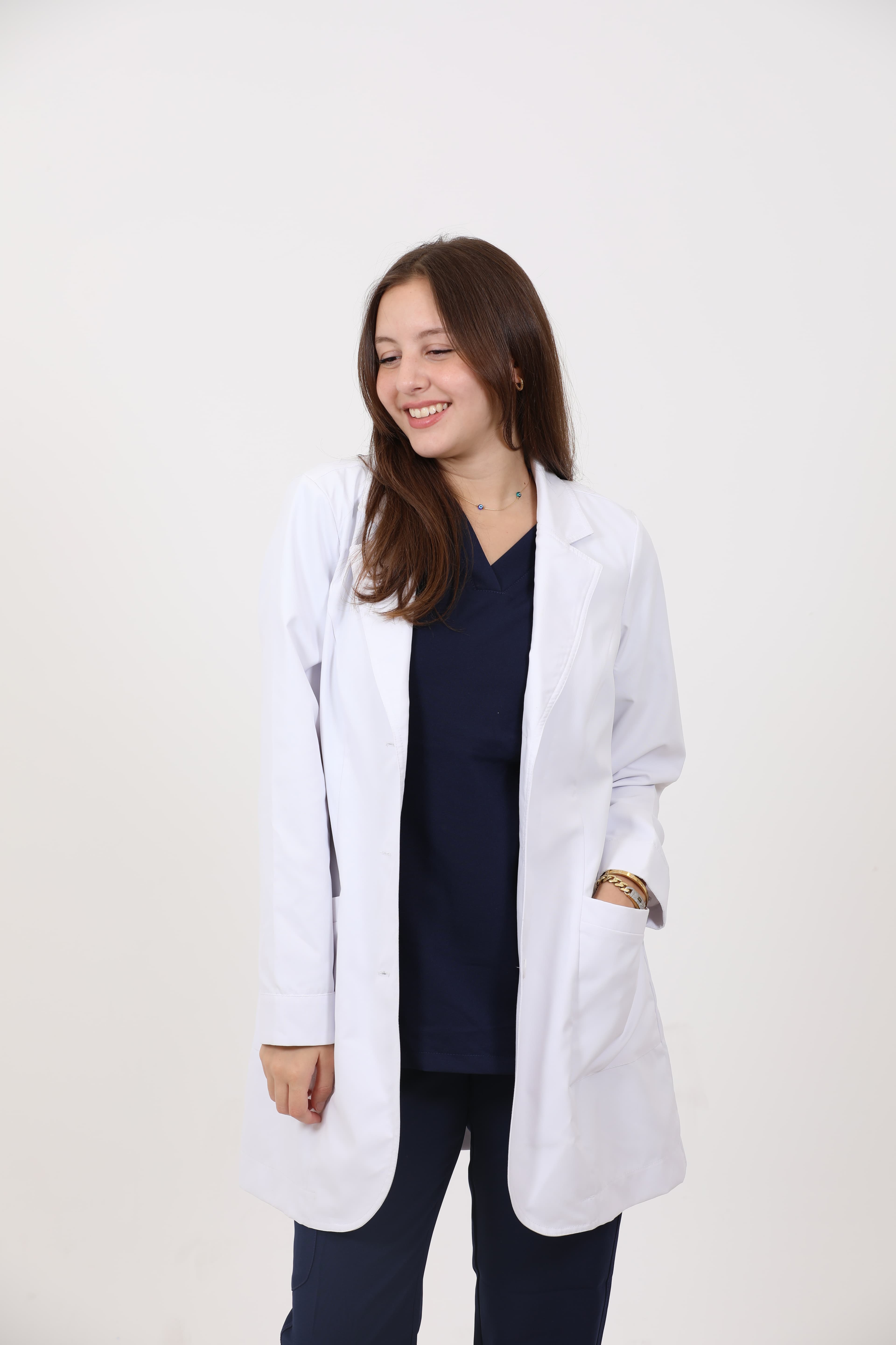 Her Lab Coat
